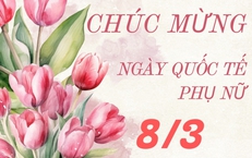 Những mẫu thiệp chúc mừng ngày Quốc tế phụ nữ 8/3 đẹp nhất