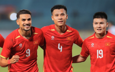 Tuyển Việt Nam tăng 5 bậc, trở lại top 100 thế giới