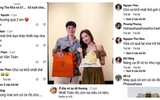 Cười ra nước mắt với món quà sinh nhật 'lạ đời' của ca sĩ Hòa Minzy tặng cầu thủ Văn Toàn