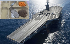 Tàu sân bay Mỹ gặp áp lực hậu cần khi hoạt động gần Iran