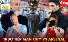 Kênh và link xem trực tiếp Man City đấu Arsenal ngày 19/4