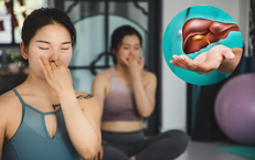 5 phút hít thở cải thiện sức khỏe gan
