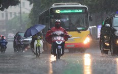 Cảnh báo mưa dông mạnh nhiều khu vực đêm nay