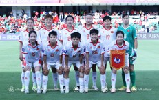 Đội tuyển nữ Việt Nam giảm 1 bậc trên bảng xếp hạng FIFA
