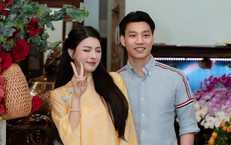 Mẹ vợ cầu thủ Văn Thanh gây chú ý trong ngày đặc biệt của con