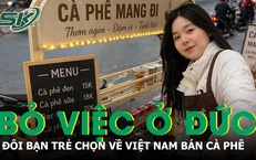 Bỏ công việc ở Đức, đôi bạn trẻ chọn bán cà phê dạo để được sống theo đam mê