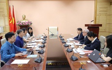 Thứ trưởng Bộ Y tế Trần Văn Thuấn tiếp, làm việc với Chuyên gia cố vấn chính sách của JICA