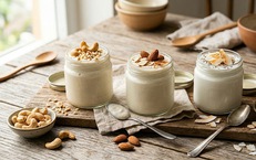 5 công thức tự làm sữa chua thực vật đơn giản, ngon miệng, giàu dinh dưỡng