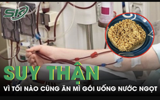 Suy giảm chức năng thận vì tối nào cũng ăn mì gói uống nước ngọt
