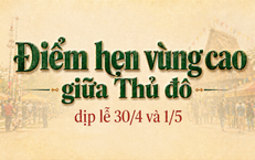 Điểm hẹn vùng cao giữa Thủ đô dịp lễ 30/4 và 1/5