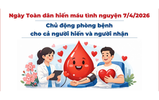 Ngày Toàn dân hiến máu tình nguyện 7/4/2026