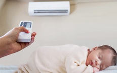 Dùng điều hoà sai cách khiến nguy cơ viêm phổi ở trẻ tăng cao