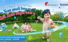 Remos phối hợp các tổ chức phát động cuộc thi bé sáng tạo tranh và clip 'Xua muỗi bay xa – Sốt xuất huyết tránh ra'