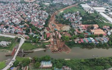 Cận cảnh kênh dẫn nước 7,7 km từ sông Hồng ‘hồi sinh’ sông Tô Lịch