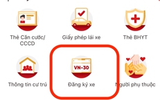Người dân sắp dùng giấy chứng nhận đăng ký xe trên VNeID thay bản giấy