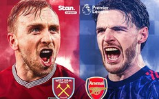 Kênh và link xem trực tiếp Arsenal đấu West Ham ngày 10/5
