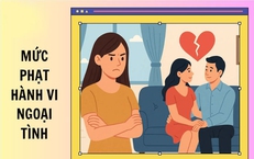 Tăng gấp đôi mức phạt với hành vi ngoại tình