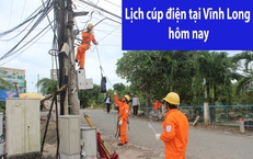 Tra cứu lịch cúp điện Vĩnh Long hôm nay Thứ 7 ngày 16/5/2026