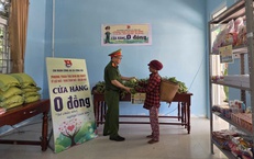 Ấm lòng ‘Cửa hàng 0 đồng’ của công an xã hỗ trợ người có hoàn cảnh khó khăn ở Khánh Hòa