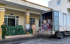 Gần 9 tạ nguyên liệu thuốc lá không rõ nguồn gốc bị tạm giữ ở Cao Bằng