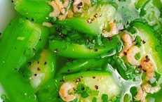Canh mướp nấu tôm: Món ăn thanh nhiệt, bổ khí huyết ngày hè