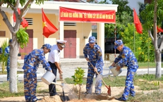 Lữ đoàn 955 phát động 'Tết trồng cây đời đời nhớ ơn Bác Hồ'