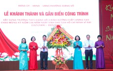 Hà Nội khánh thành trường THCS định hướng chất lượng cao