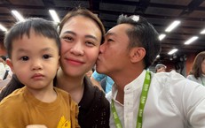 Cường Đô la tình tứ bên Đàm Thu Trang, ở nhà phụ vợ chăm con rất khéo