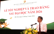 Trao bằng cho 218 học viên sau đại học trong lĩnh vực Y - Dược học cổ truyền