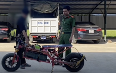 Học sinh lớp 9 đặt mua linh kiện qua mạng để tự chế "siêu xe" có thể chạy hơn 100km/h