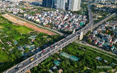Công viên ven sông Hồng đầu tiên chính thức thi công