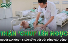 Ca tán sỏi nghẹt thở cho người đàn ông có thận 'chui' lên ngực 