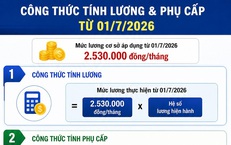 Từ 1/7, tiền lương, phụ cấp của cán bộ, công chức sẽ được tính thế nào?