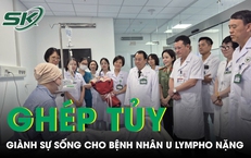 Ghép tủy giành sự sống cho bệnh nhân u lympho nặng 