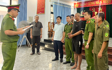 Lời khai của kẻ xông vào trụ sở chém đứt chân cán bộ công an