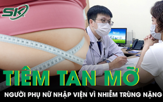 Tiêm tan mỡ giảm 15 kg, người phụ nữ nhập viện vì tay và đùi nhiễm trùng nặng