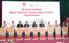 Bộ trưởng Đào Hồng Lan: Cơ sở 2 Bệnh viện Nhi Trung ương góp phần giảm tải, nâng cao chất lượng khám chữa bệnh cho trẻ em