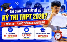 Những điều cần biết về kỳ thi THPT 2026