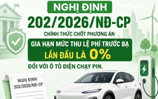 Từ 1/7, loại ô tô điện nào được hưởng chính sách ưu đãi miễn lệ phí trước bạ?