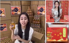 Cận cảnh kho hàng 15 tấn hũ yến giả của đối tượng 9X chuyên livestream lừa khách