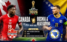 Nhận định, dự đoán tỉ số trận Canada vs Bosnia &amp; Herzegovina: Lợi thế sân nhà giúp Canada giải mã 'ẩn số' Bosnia