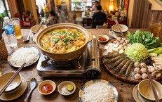 Lẩu tôm bầu - món ăn tốt cho người giảm cân