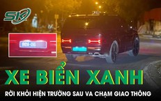 Danh tính chiếc xe biển xanh rời khỏi hiện trường sau tai nạn giao thông tại Hà Nội