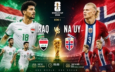 Nhận định, dự đoán tỉ số trận Iraq vs Na Uy: Haaland và 'Cơn lốc Bắc Âu' phô diễn sức mạnh?