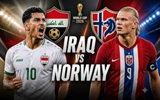 Kênh và link xem trực tiếp Iraq vs Na Uy - World Cup 2026 ngày 17/6