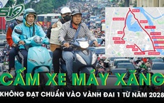 Hà Nội sẽ cấm xe máy xăng không đạt chuẩn vào Vành đai 1 từ năm 2028, hỗ trợ 20 triệu đồng cho hộ nghèo chuyển đổi phương tiện giao thông xanh