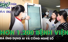 Y tế số lấy người bệnh làm trung tâm, hơn 1.200 bệnh viện đã ứng dụng AI và công nghệ số