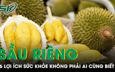 6 lợi ích sức khỏe bất ngờ của sầu riêng không phải ai cũng biết