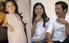 Ảnh lúc nhỏ siêu đáng yêu của con gái NSND Trung Anh