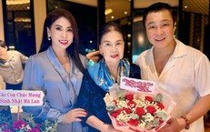 Mẹ ruột Lý Hùng tuổi xế chiều đón sinh nhật bình yên, ấm áp bên con cháu